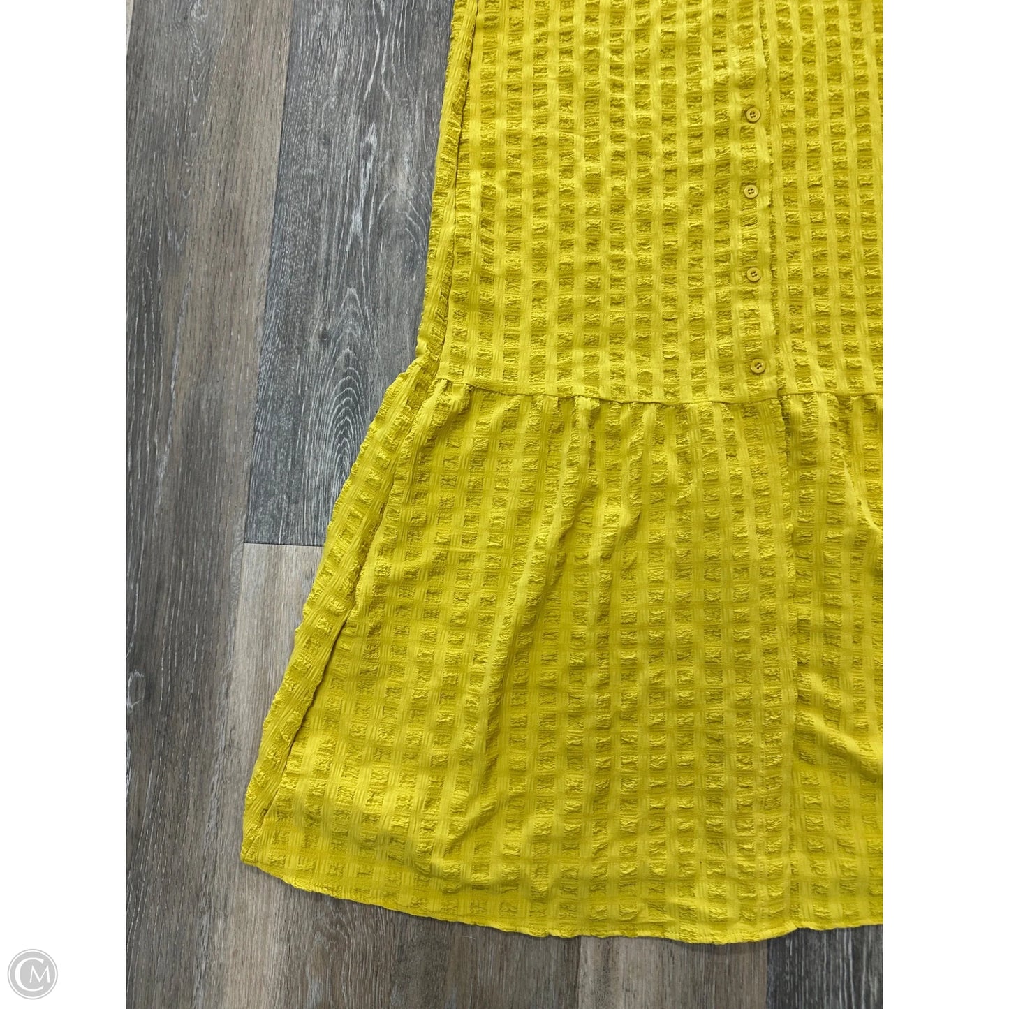 Dress Casual Midi By Vonda In Yellow, Size: M