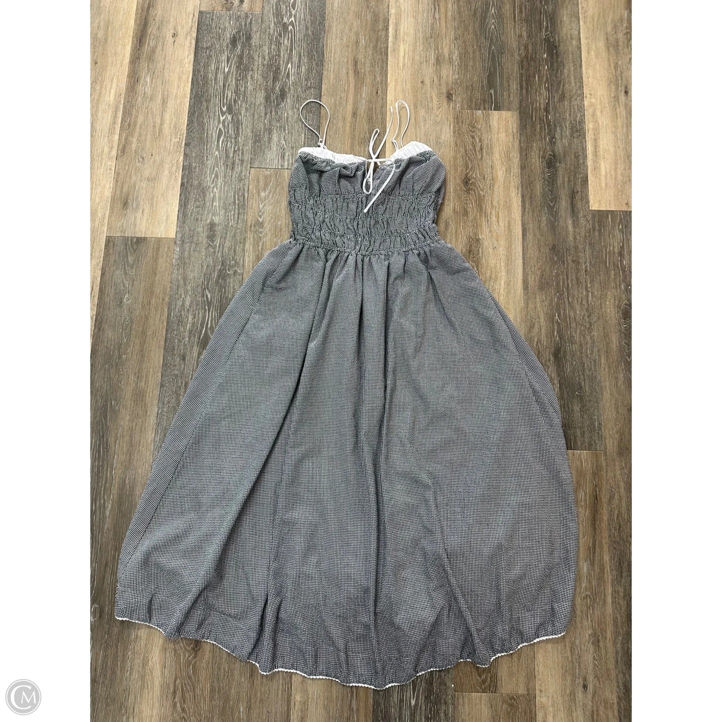 Dress Casual Maxi By Nia In Black & White, Size: L