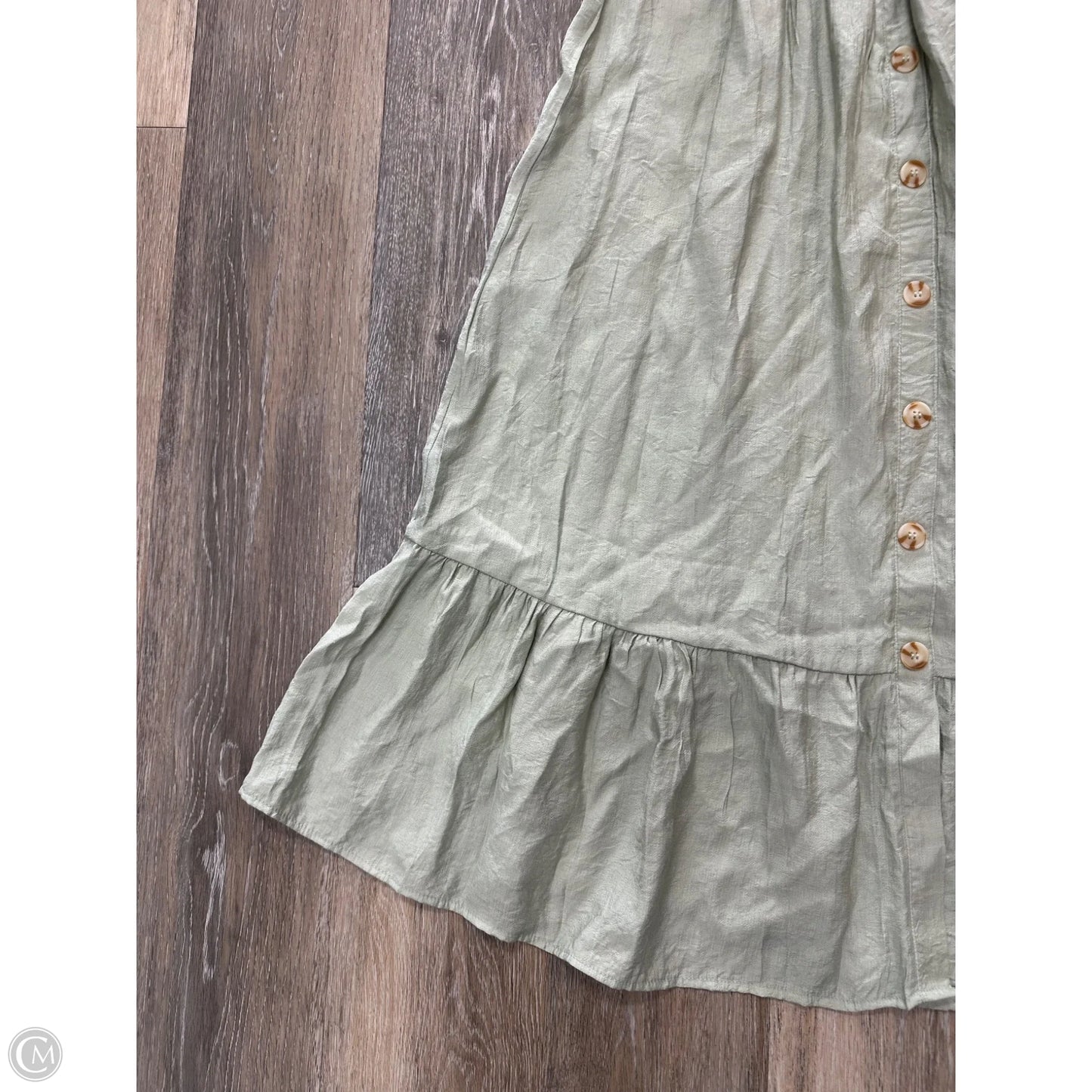 Dress Casual Maxi By Blu Pepper In Green, Size: M