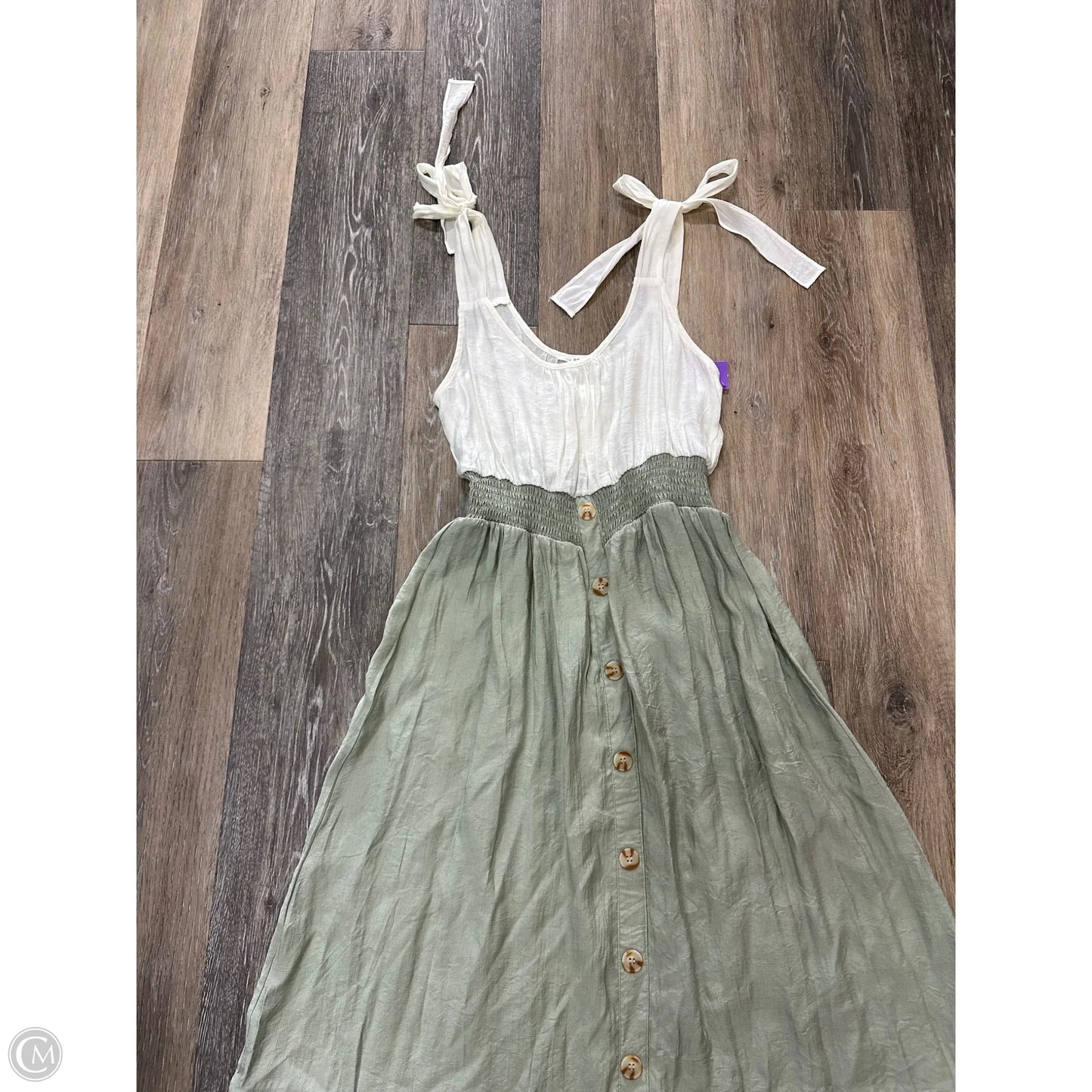 Dress Casual Maxi By Blu Pepper In Green, Size: M
