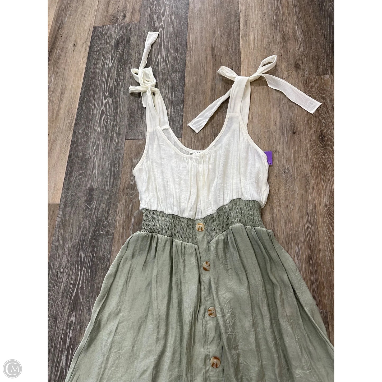 Dress Casual Maxi By Blu Pepper In Green, Size: M