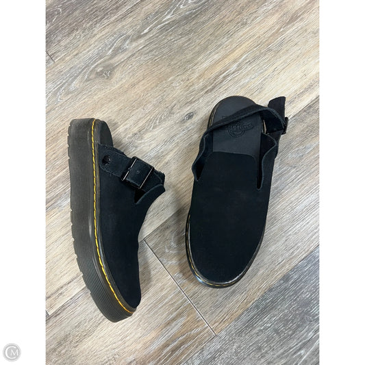 Shoes Flats By Dr Martens In Black, Size: 6