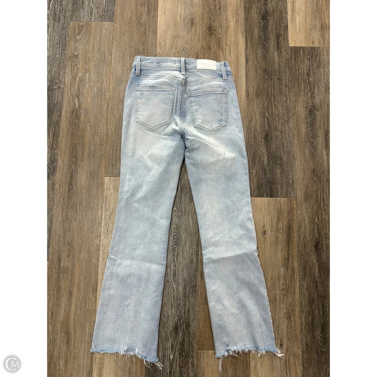 Jeans Straight By Pistola In Blue Denim, Size: 0