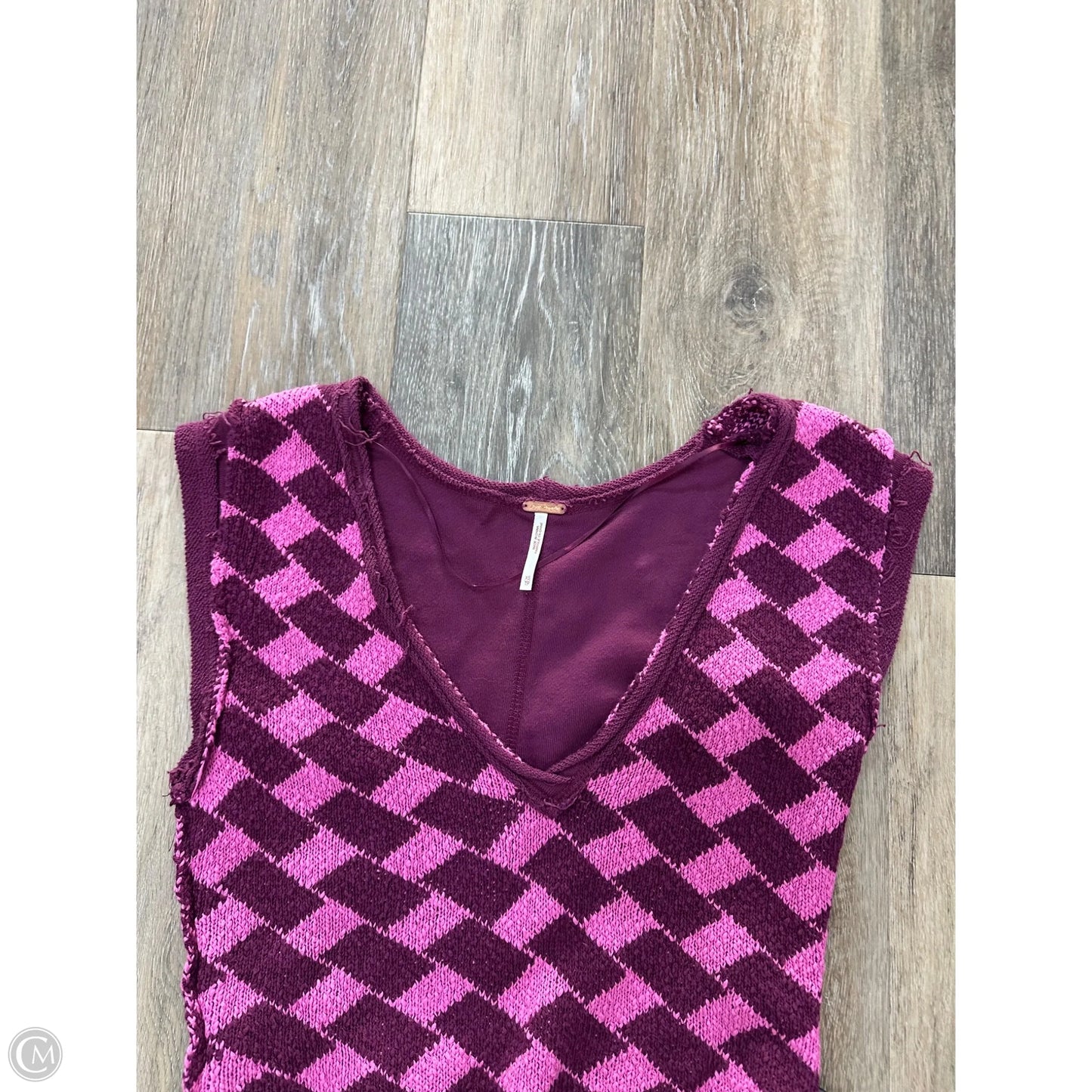Tank Top By Free People In Purple, Size: Xs