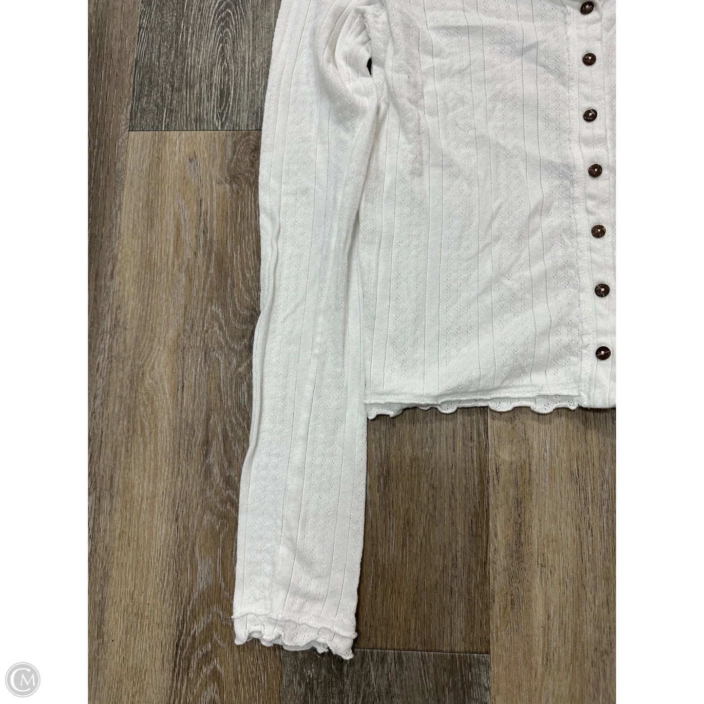 Top Long Sleeve By We The Free In White, Size: S