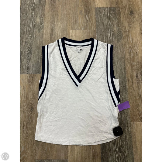 Tank Top By Evereve In Blue & White, Size: Xs