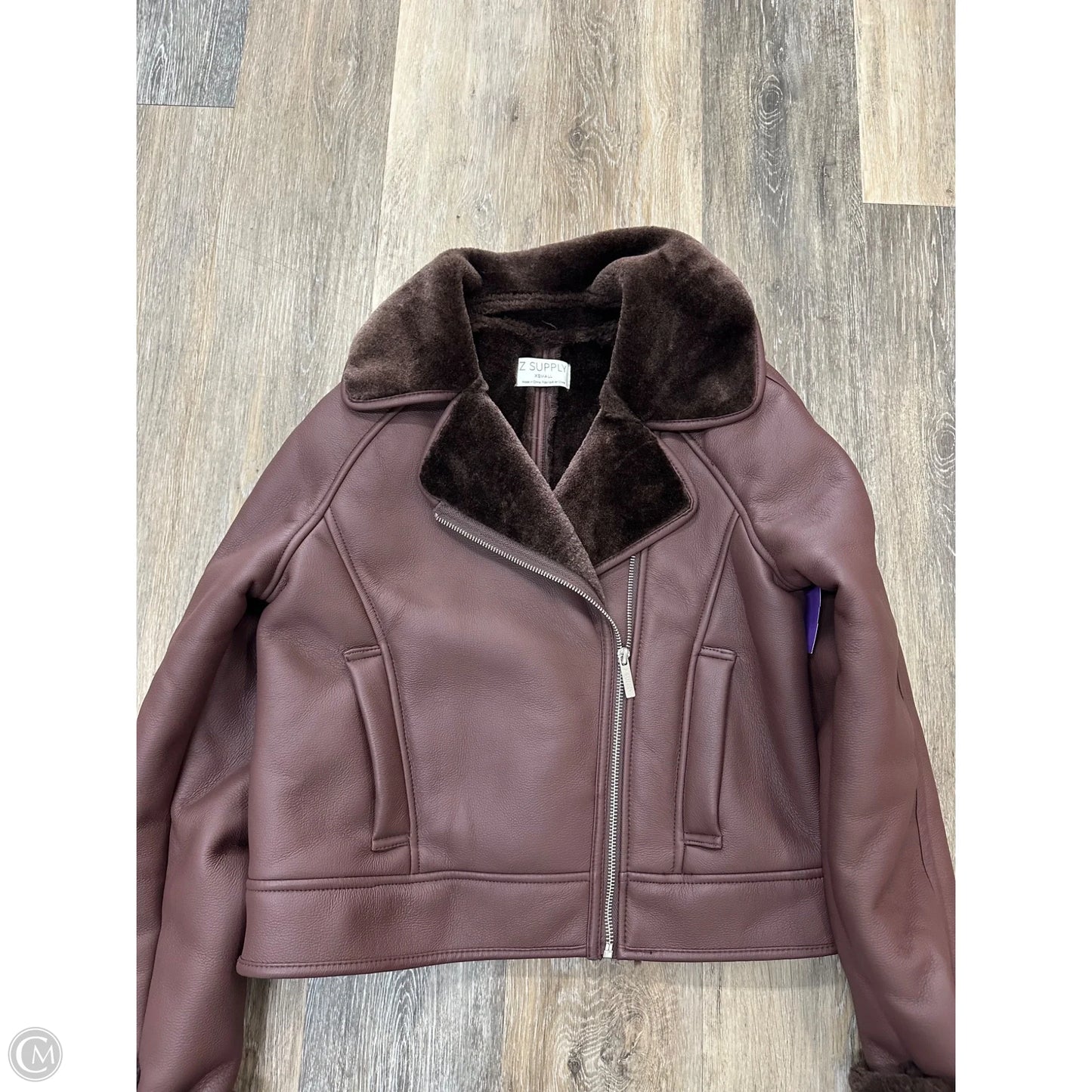 Jacket Other By Z Supply In Brown, Size: Xs