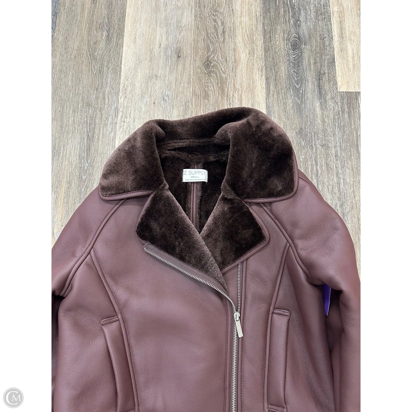 Jacket Other By Z Supply In Brown, Size: Xs