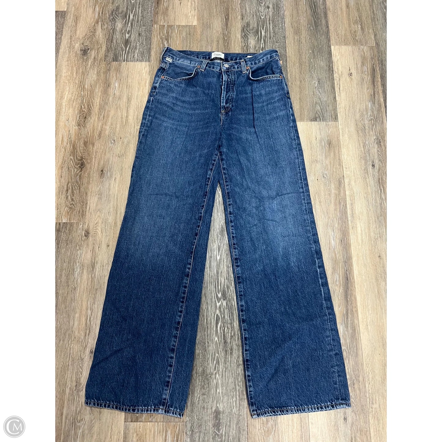 Jeans Straight By Citizens Of Humanity In Blue Denim, Size: 6/28