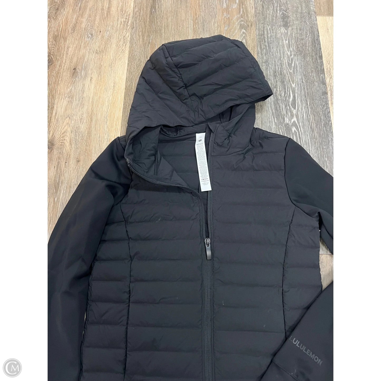 Jacket Puffer & Quilted By Lululemon In Black, Size: Xxs