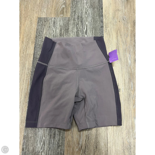 Athletic Shorts By Lululemon In Purple, Size: 4