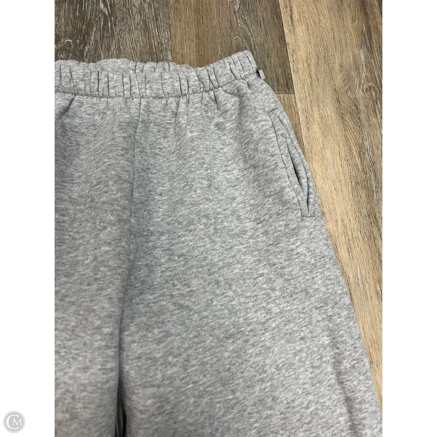 Athletic Pants By Tic Toc In Grey, Size: S