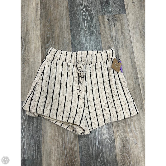 Shorts By Bailey Rose In Beige, Size: S
