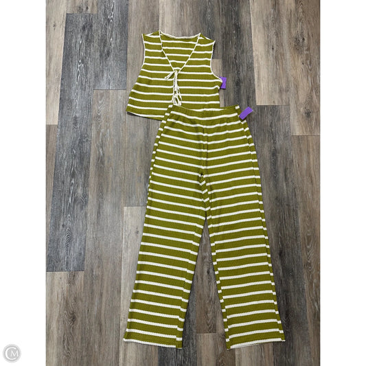 Pants Set 2pc By Clothes Mentor In Green, Size: S