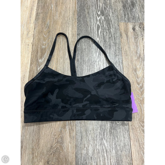 Athletic Bra By Lululemon In Camouflage Print, Size: 6