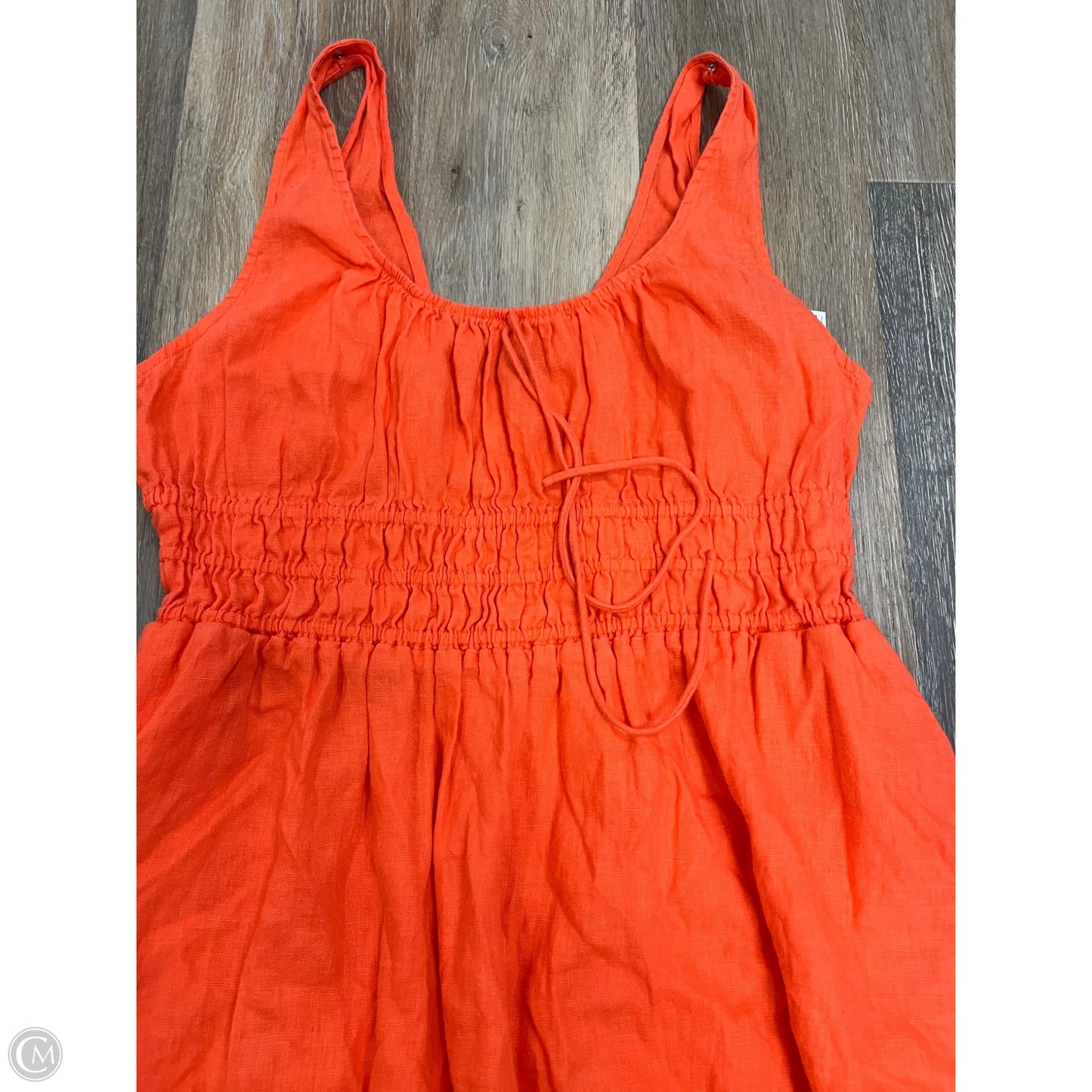 -Dress Casual Midi By J. Crew In Orange, Size: Xl