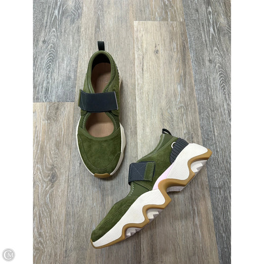 Shoes Athletic By Sorel In Green, Size: 8.5