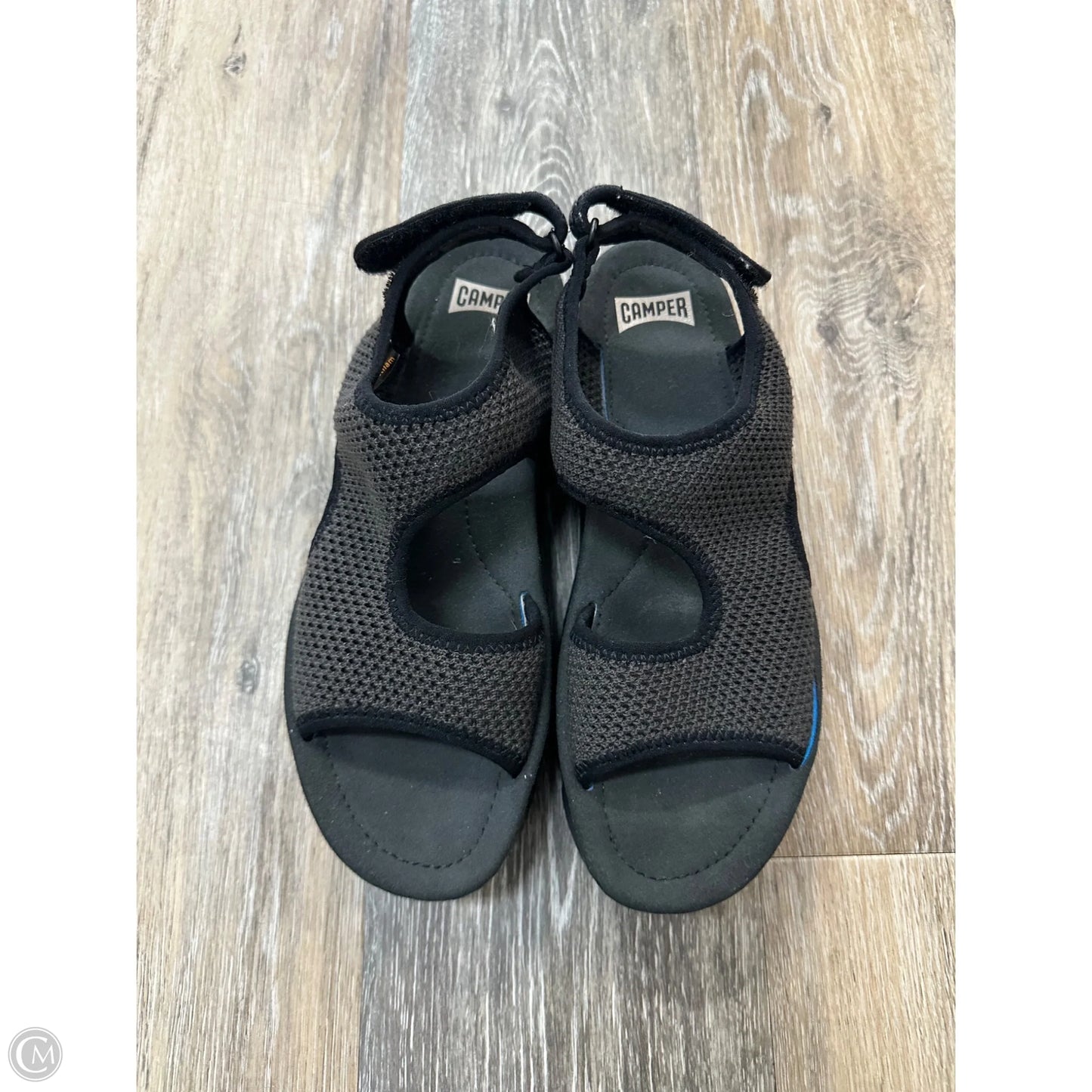 Sandals Heels Platform By Camper In Black, Size: 9