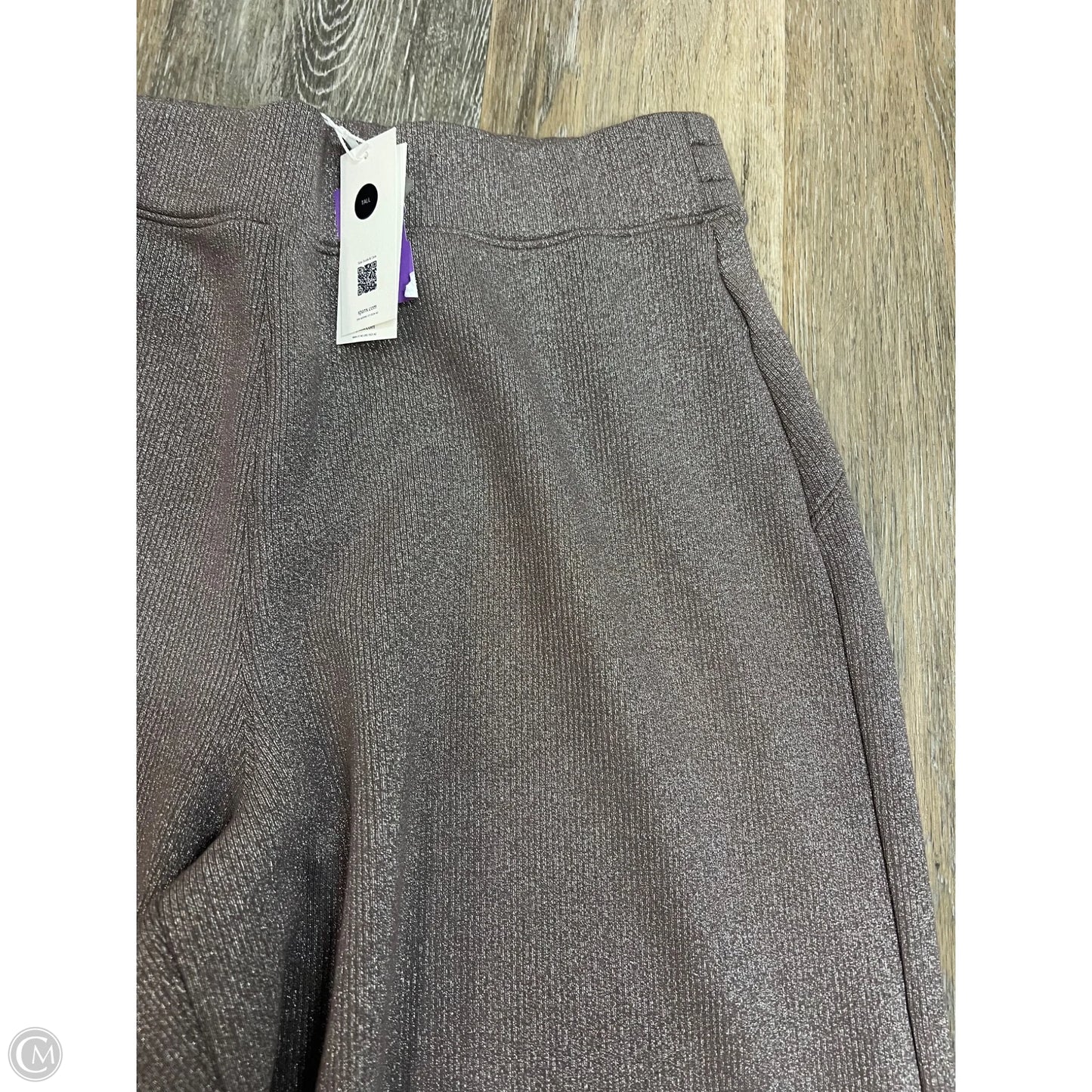 Athletic Pants By Spanx In Brown, Size: Xl