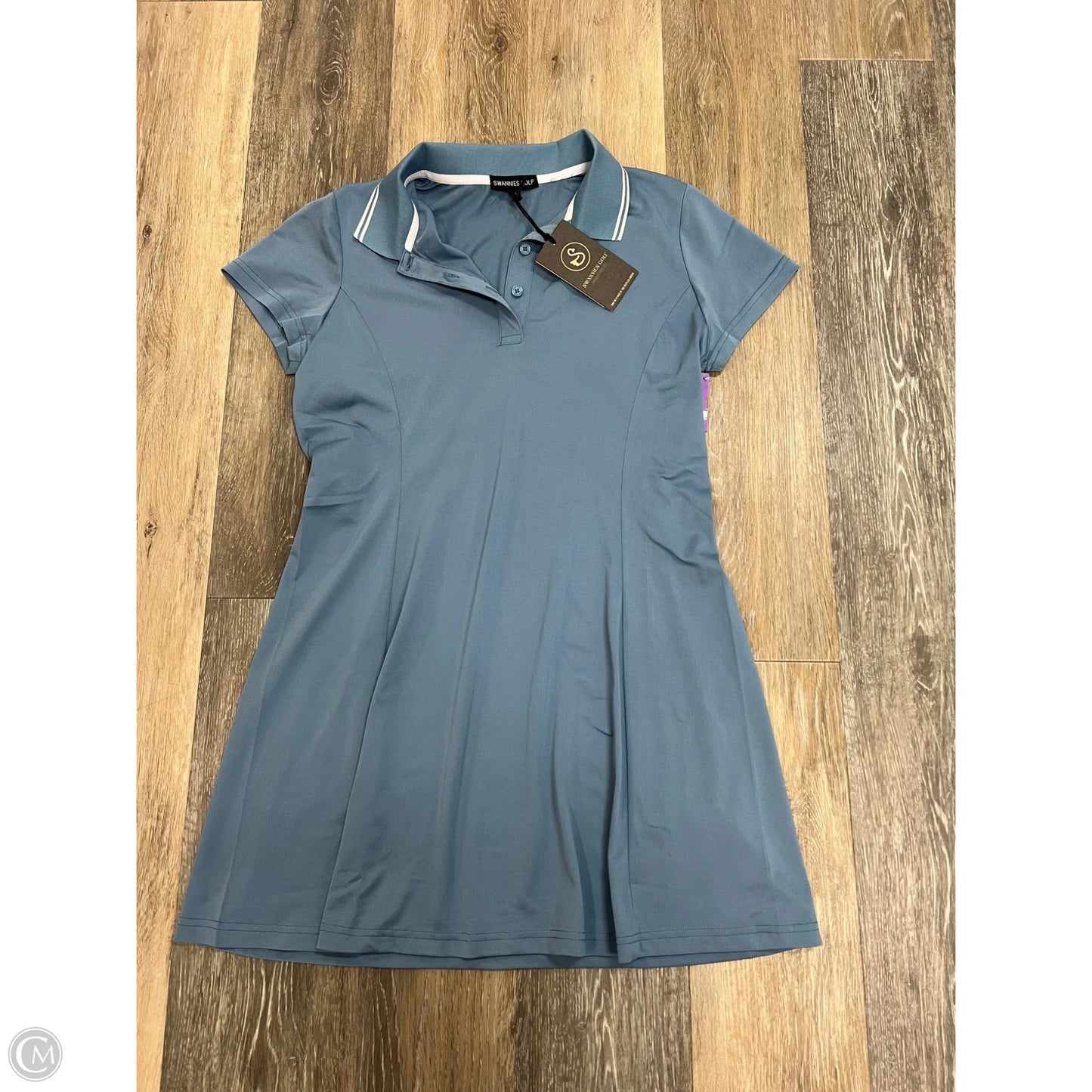 Athletic Dress By Swannies In Blue, Size: M