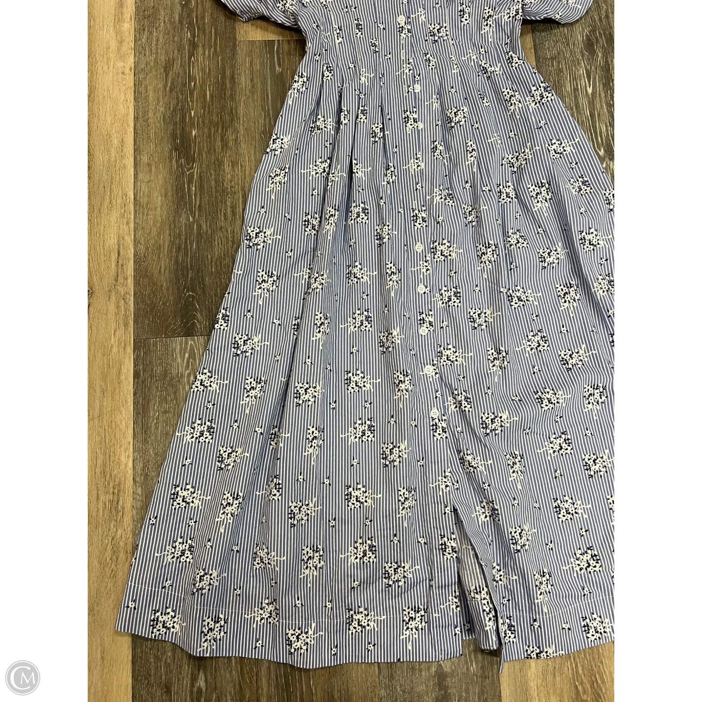 -Dress Casual Maxi By Leela & Lavender In Striped Pattern, Size: M