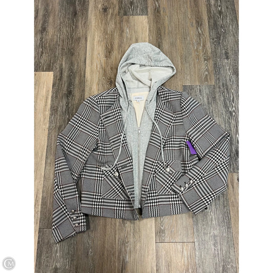 Blazer By Evereve In Plaid Pattern, Size: L