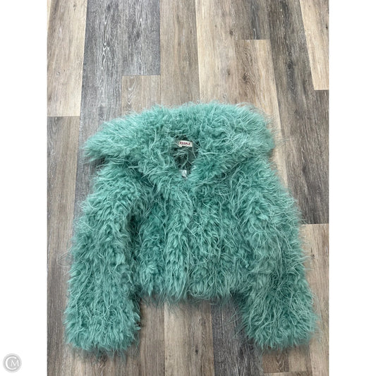 Jacket Puffer & Quilted By Free People In Blue, Size: Xs