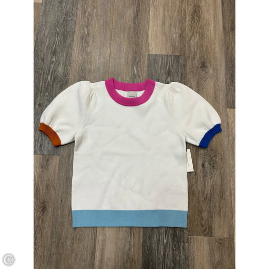 Sweater Short Sleeve By Maeve In Multi-colored, Size: Xs