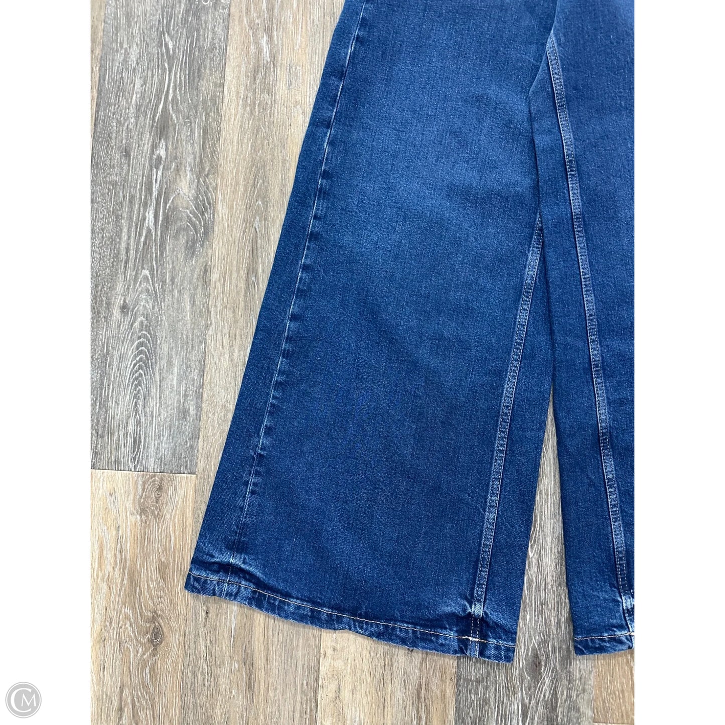 Jeans Wide Leg By We The Free In Blue Denim, Size: 10