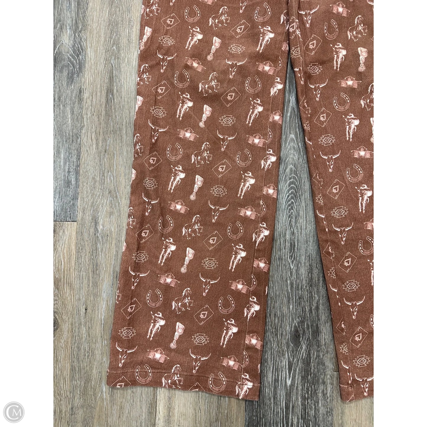 Pants Wide Leg By Bailey Rose In Tan, Size: L