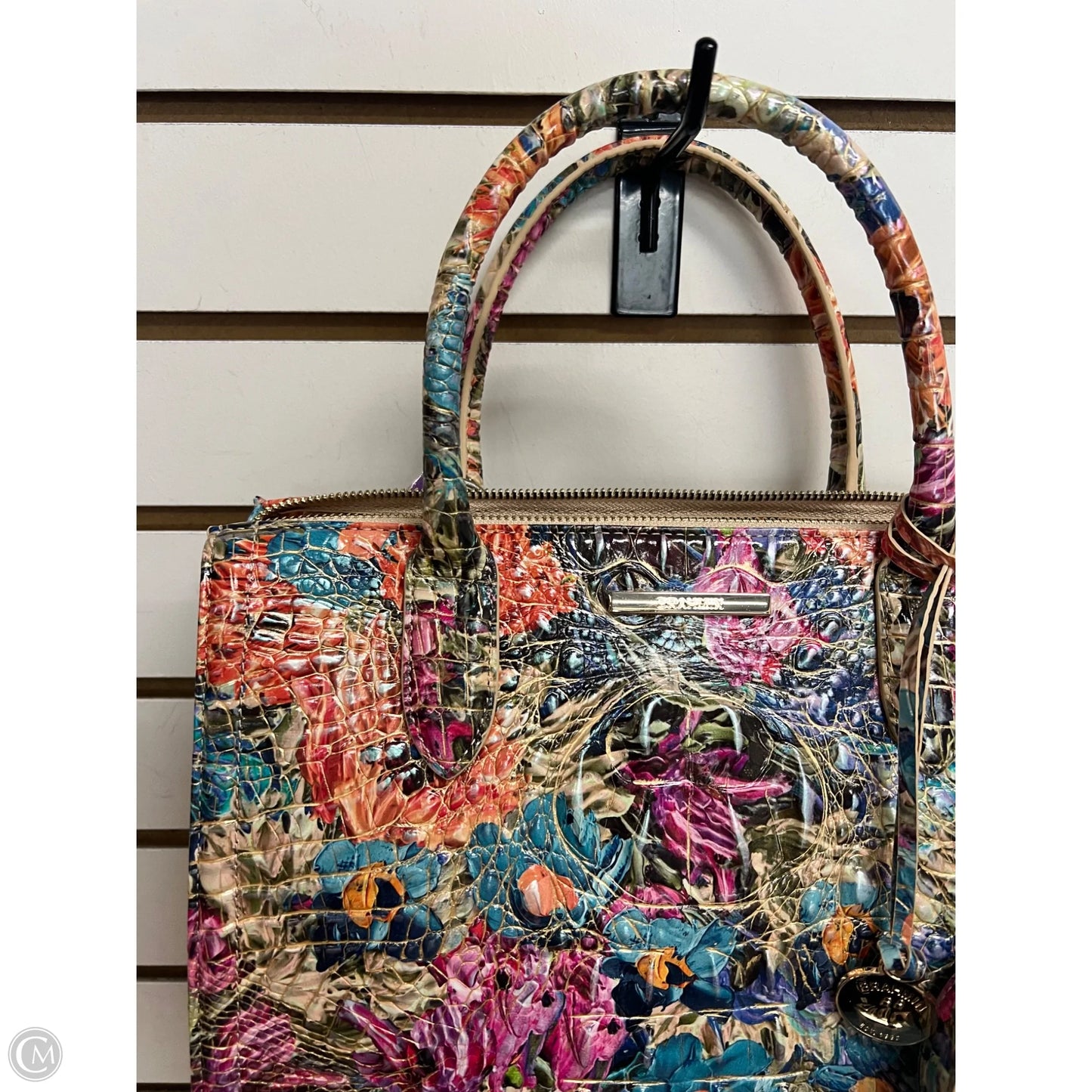 Handbag Designer By Brahmin, Size: Large