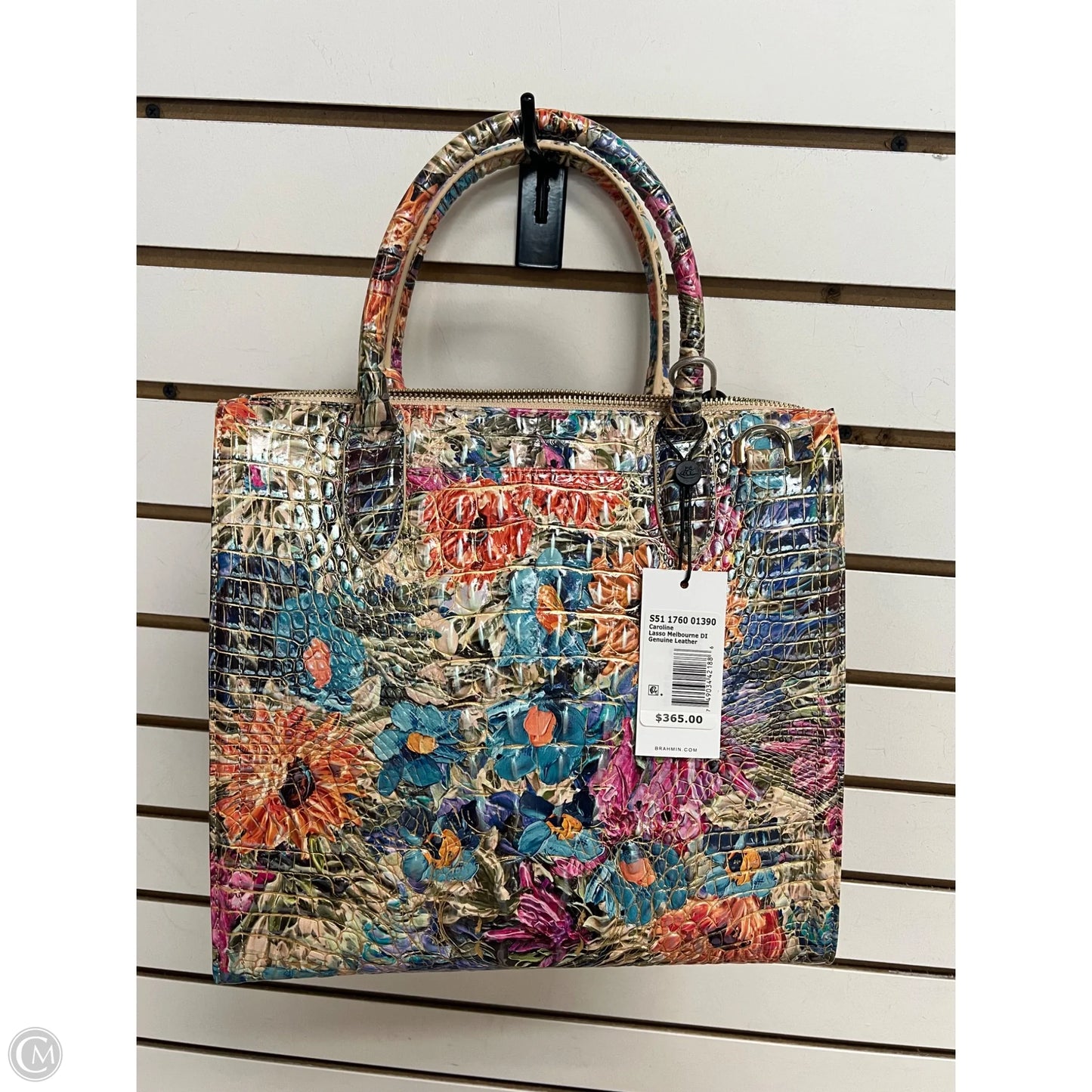 Handbag Designer By Brahmin, Size: Large