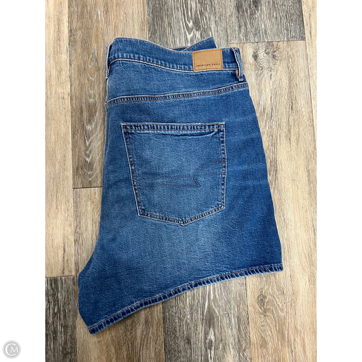 Shorts By American Eagle In Blue Denim, Size: 18