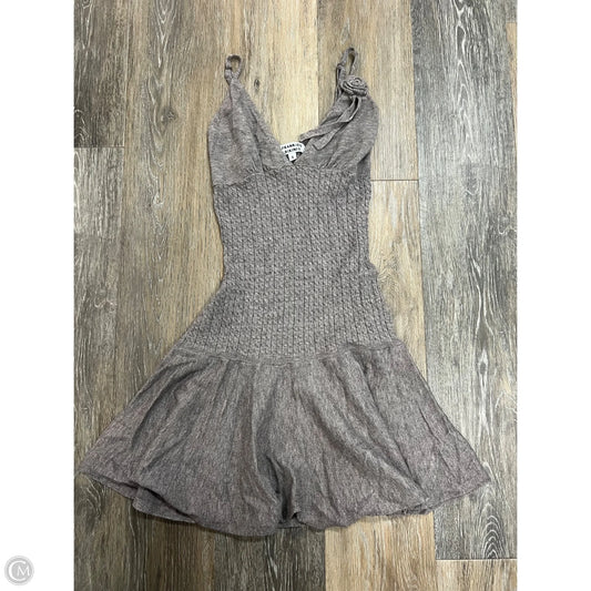Dress Casual Short By Frankies Bikinis In Grey, Size: S