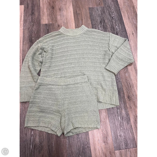 Lounge Set Shorts By Free People In Green, Size: S