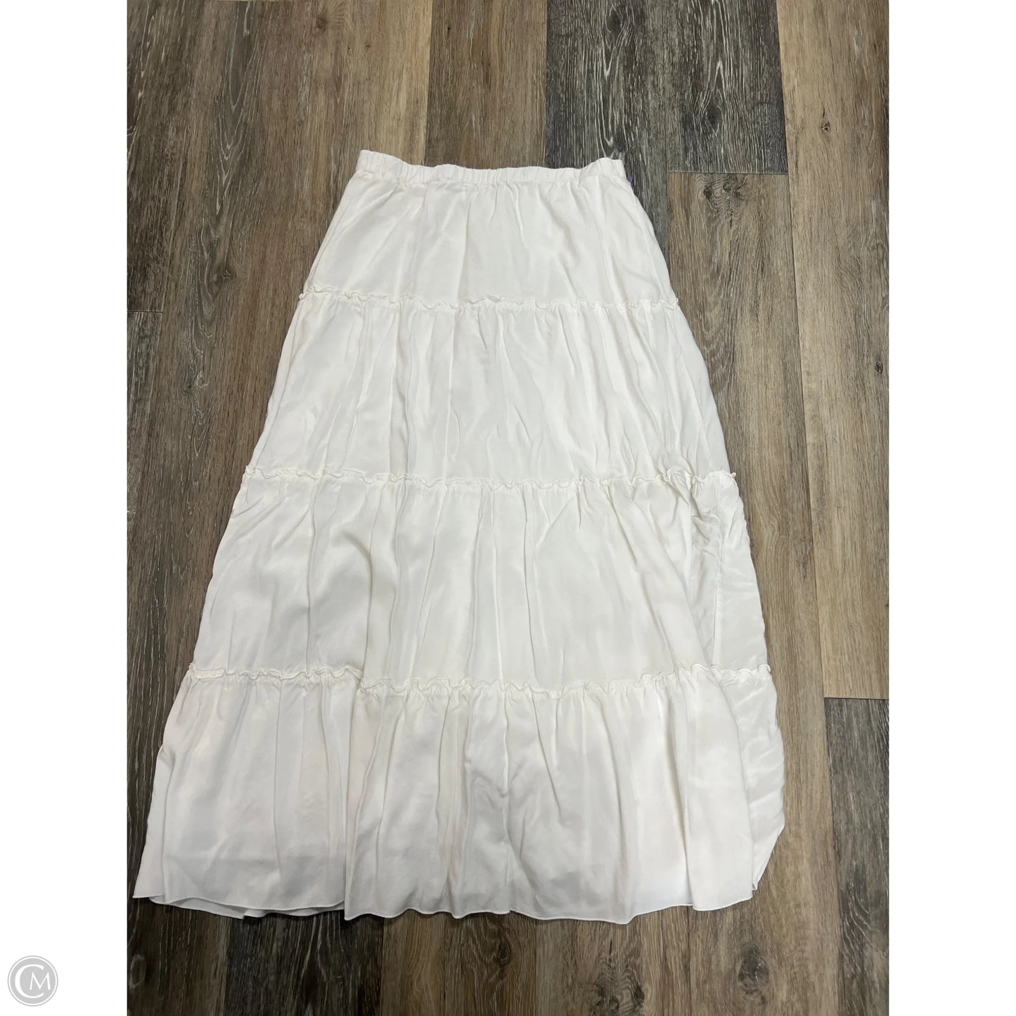 Skirt Maxi By Brandy Melville In White, Size: M