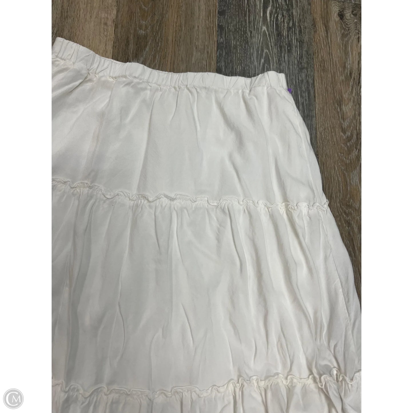 Skirt Maxi By Brandy Melville In White, Size: M