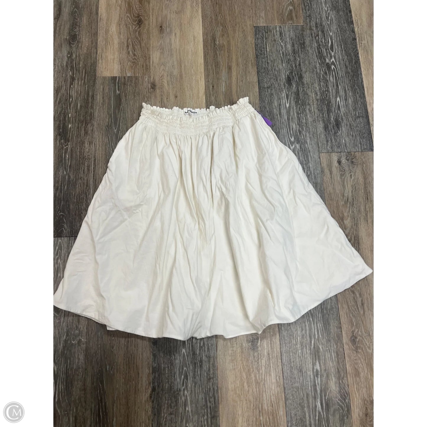 Skirt Mini & Short By Reformation In Cream, Size: S