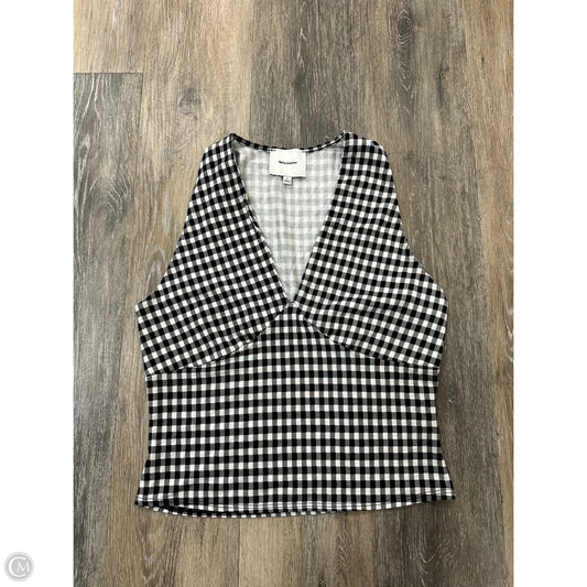 Tank Top By Reformation In Black & White, Size: S