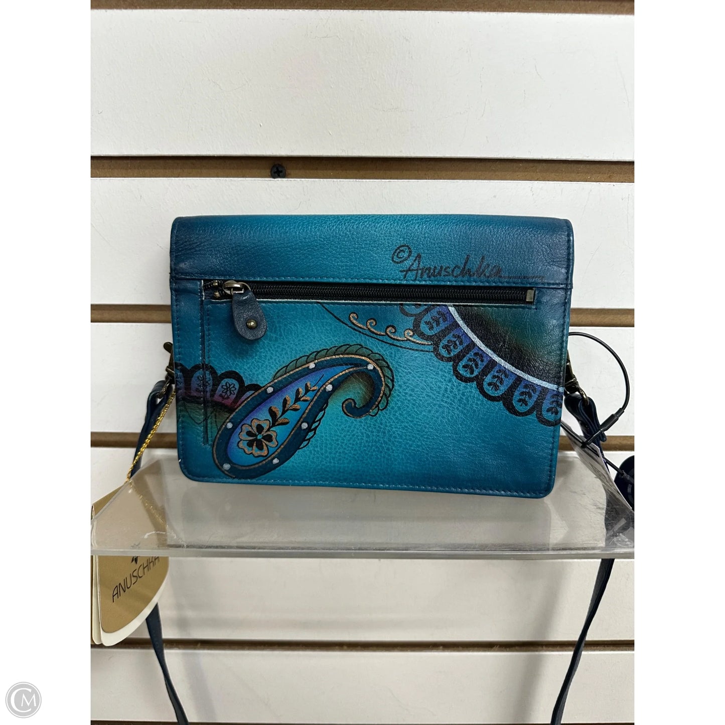 Crossbody By Anuschka, Size: Medium