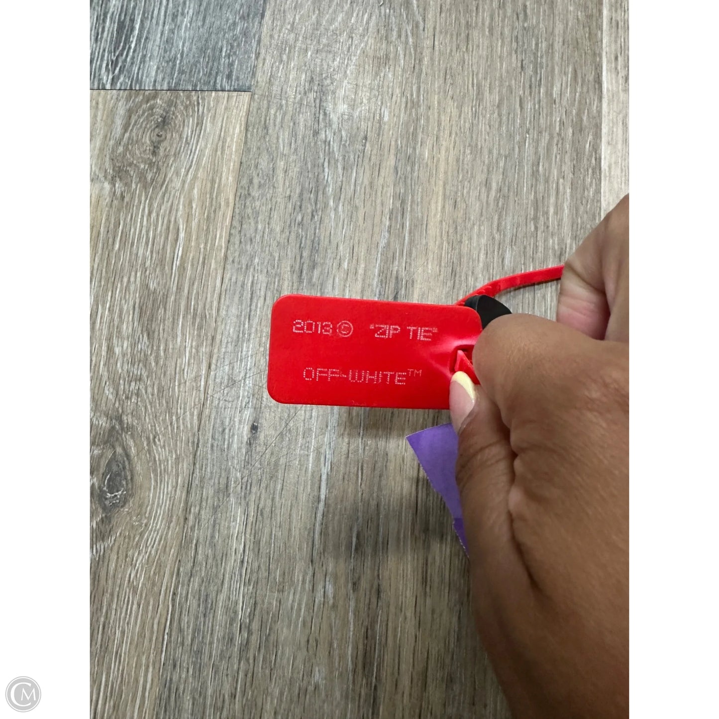 Key Chain Luxury Designer By Off-white, Size: