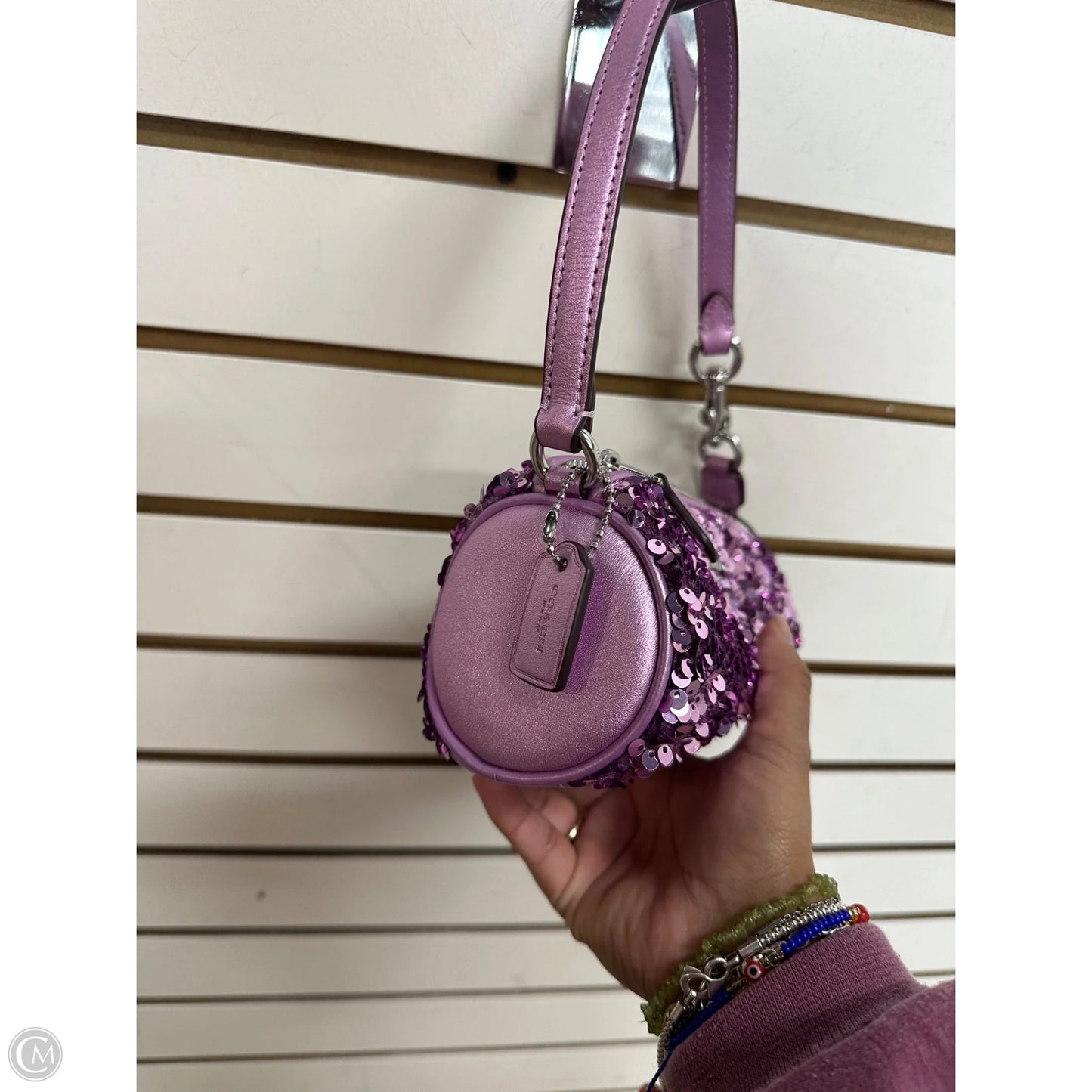 Handbag Designer By Coach, Size: Small