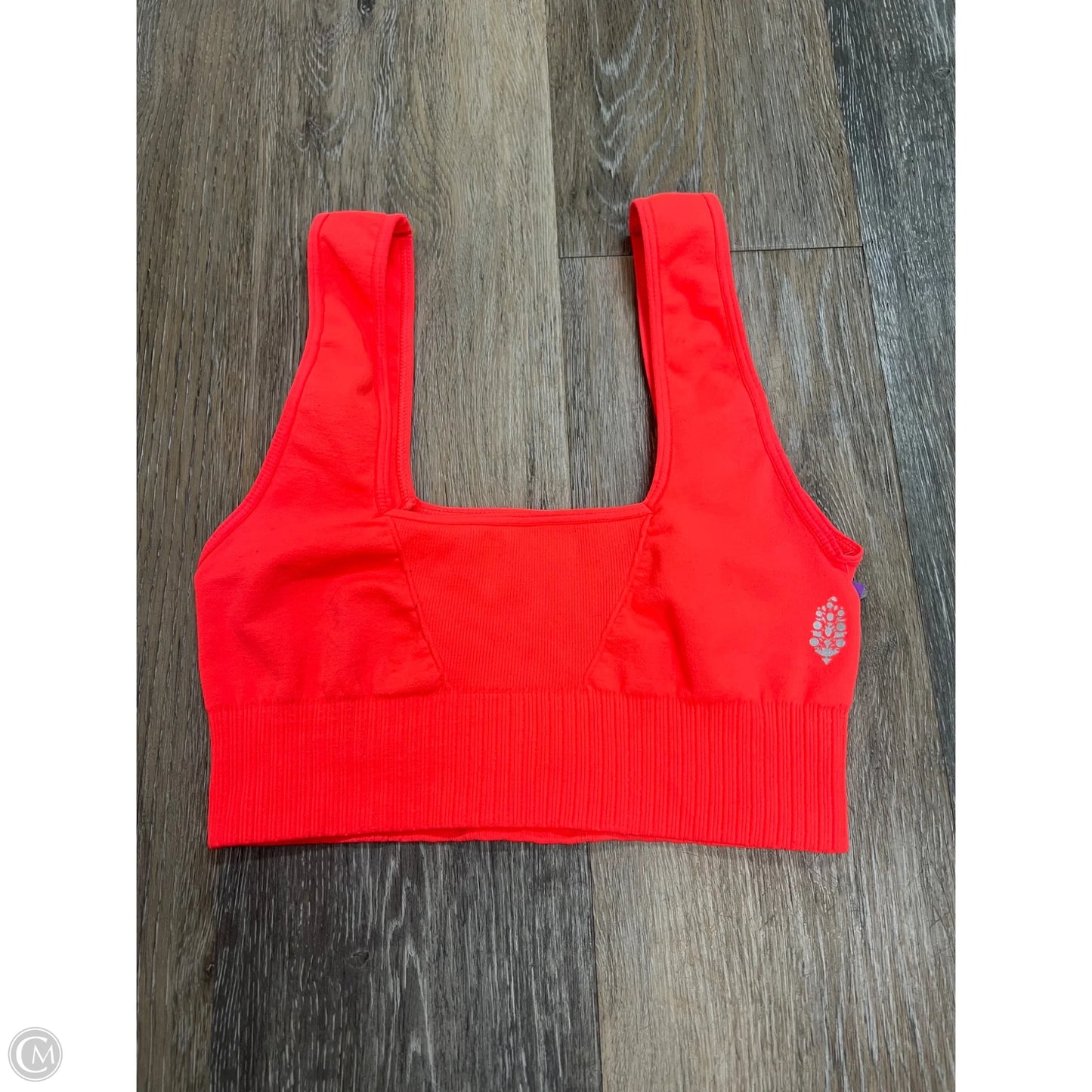 Athletic Bra By Free People In Orange, Size: Xs