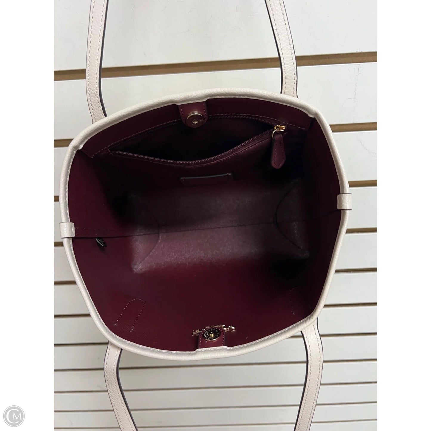 Tote Designer By Coach, Size: Small