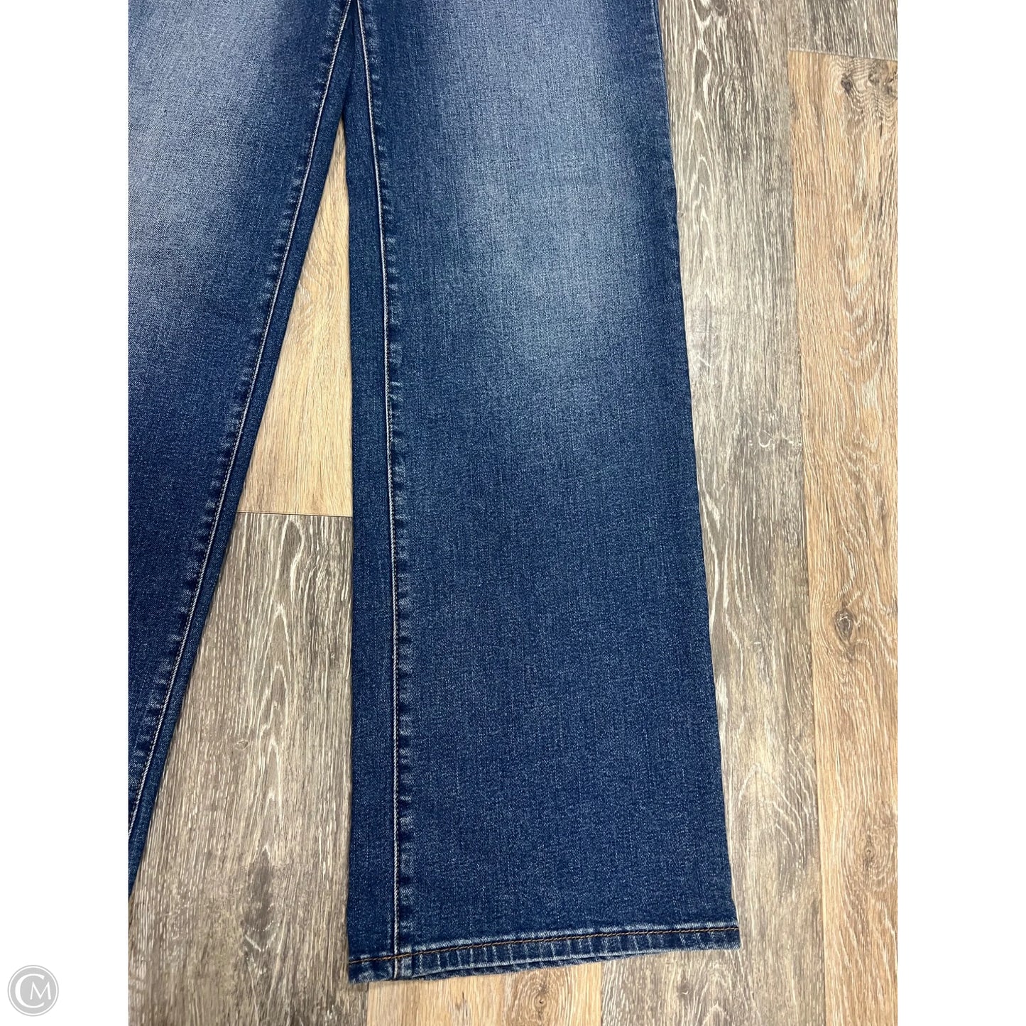 Jeans Wide Leg By Evereve In Blue Denim, Size: 6