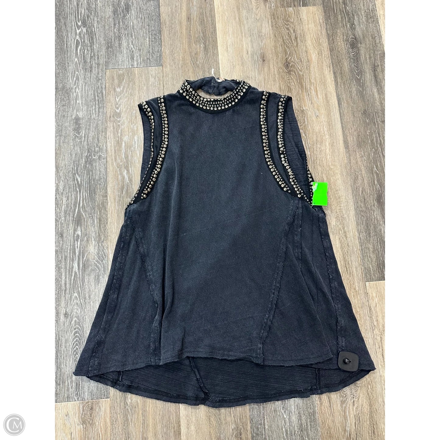 Top Sleeveless By Free People In Grey, Size: M