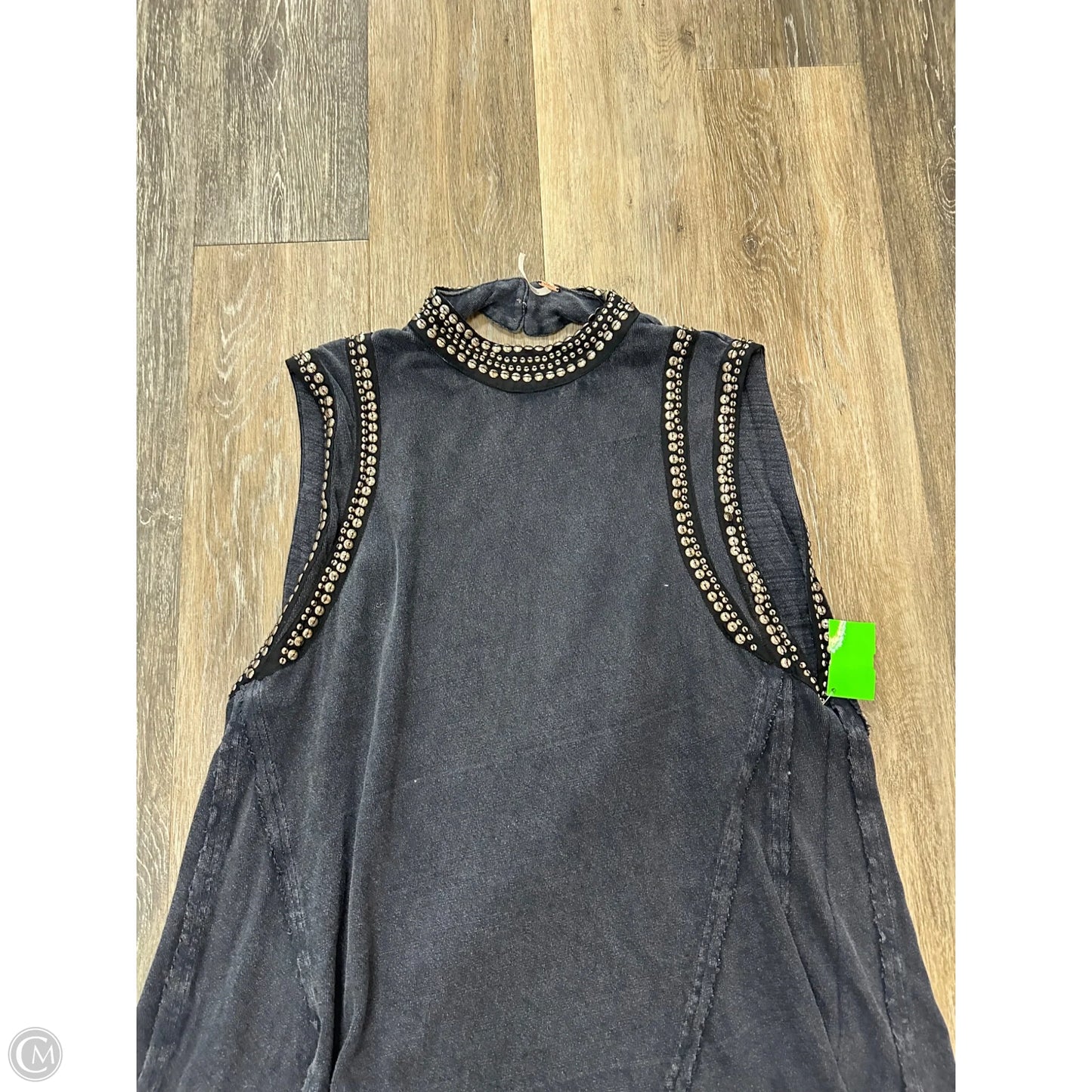 Top Sleeveless By Free People In Grey, Size: M