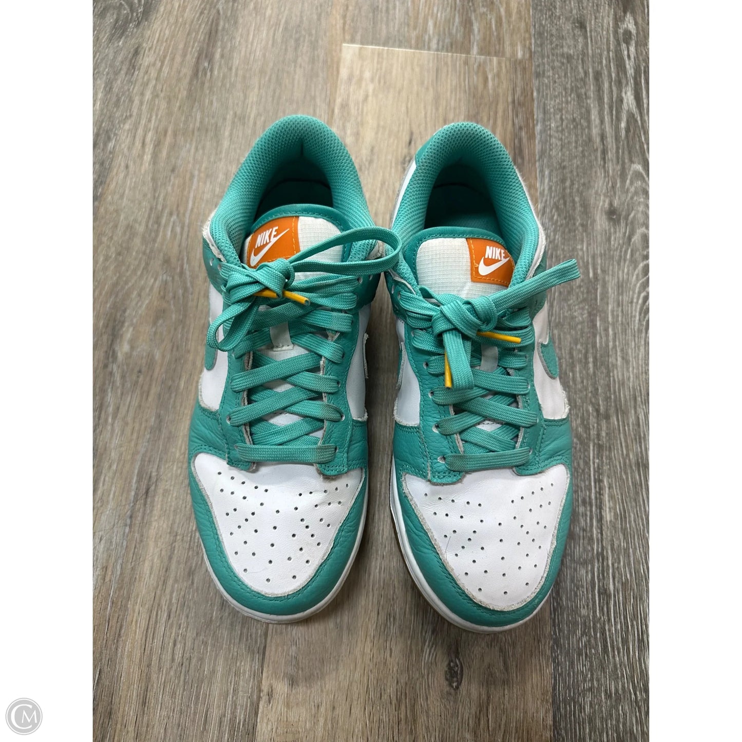 Shoes Sneakers By Nike In Blue & White, Size: 8