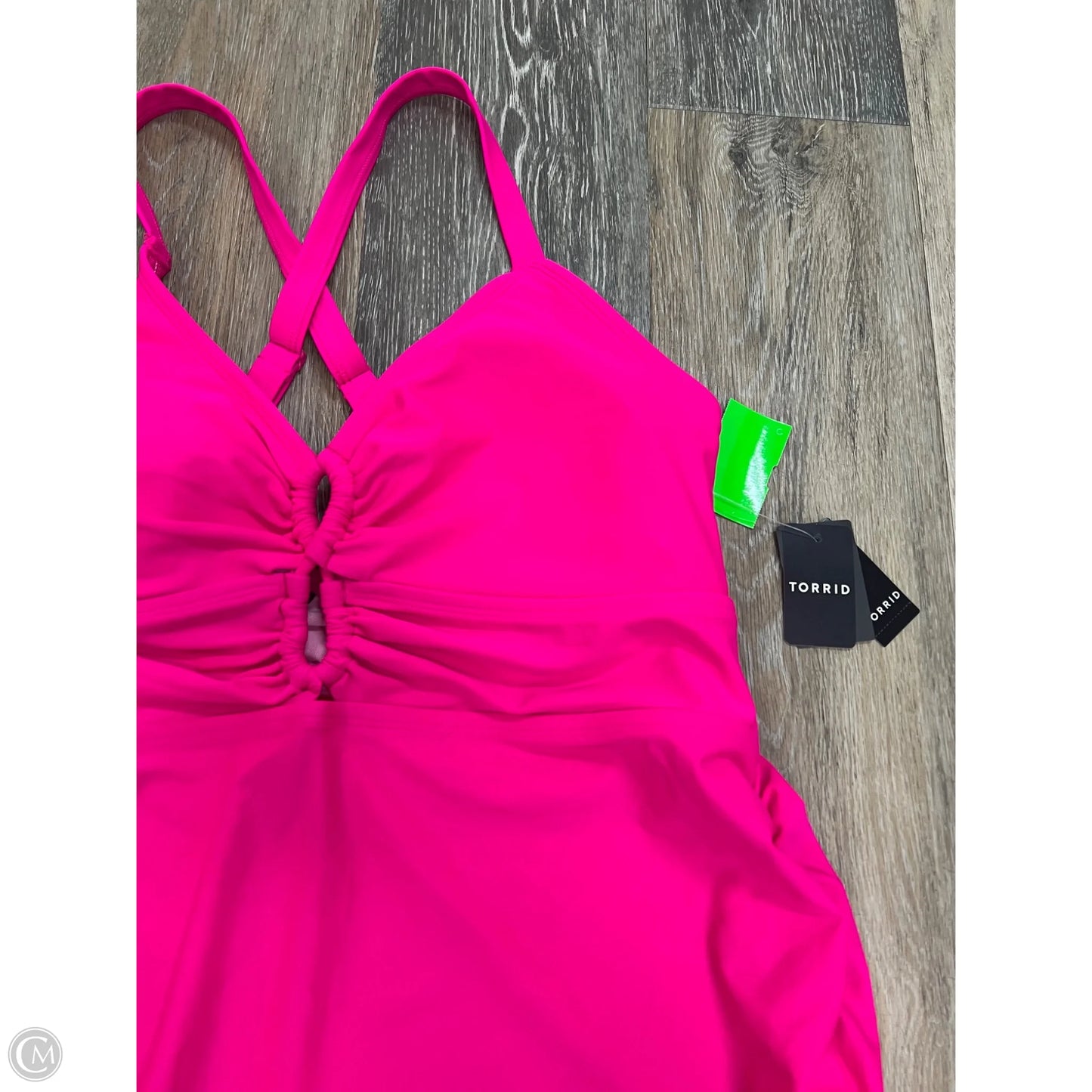 Swimsuit Top By Torrid In Pink, Size: 1x