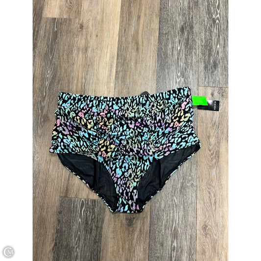 Swimsuit Bottom By Torrid In Animal Print, Size: 3x